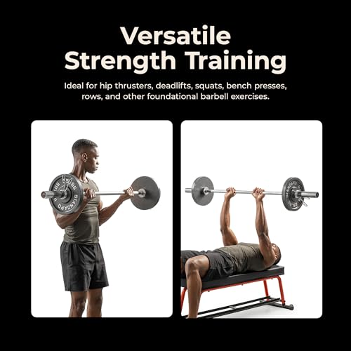 Sunny Health & Fitness 60" Olympic Barbell for Home Strength Training - image 3