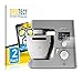 brotect Pellicola Protettiva Compatibile con Kenwood Cooking Chef Gourmet KCC9040s Pellicola Trasparente (2 Pezzi) Anti-Impronte