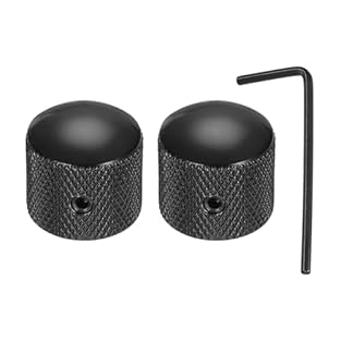 Guitar knobs can be decorated on volume and tone knobs, and are a good DIY product for instrument lovers, suitable for most electric guitars and bass. At the same time, it is also a potentiometer knob, suitable for various electrical equipment, elect...