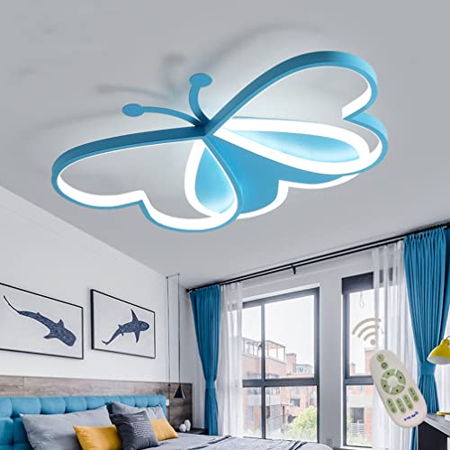 Plafond LED dimmable pour chambre d'enfant luminaire moderne de plafond multicolore