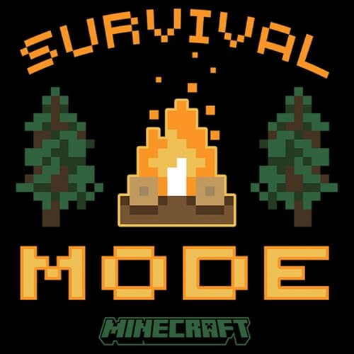 Boy's Minecraft Campfire Survival Mode T-Shirt2