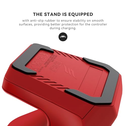 OSTROGEAR Base de Carga Magnética para Xbox Elite Series 2 / Elite Series 2 Core Mando, Estación de Carga con Cable Type-C, Negro - imagen 6