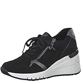 Wechselfußbett MARCO TOZZI Damen 2-2-23748-35 Sneaker, Black Comb, 40 M EU