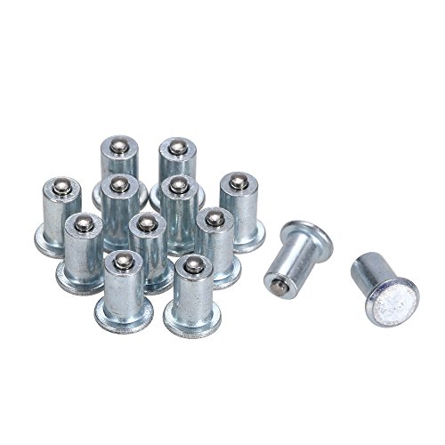 mewmewcat Parafusos pequenos do parafuso prisioneiro do pneu Liga dura Parafusos antiderrapantes do