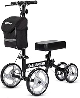 ELENKER Steerable Knee Walker with 10