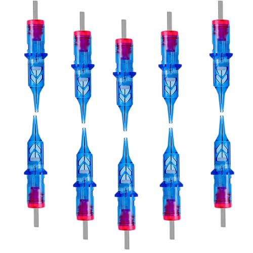 Image of 9M1 Tattoo Cartridge Needles 5pcs -Magnum Shader Disposable Cartridges for Shading & Color Packing