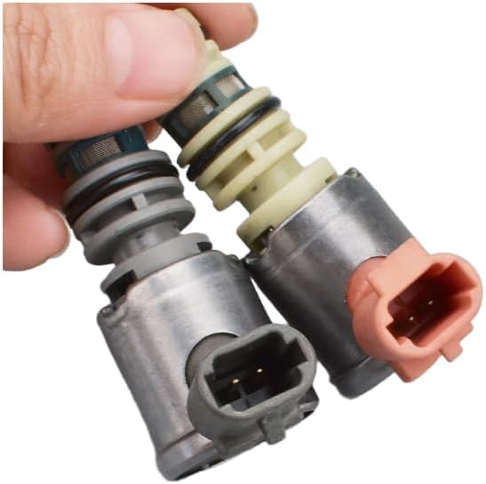 5X Set 4L60E 4L65E 4L60 Transmission Solenoid Kit with TCC/PWM EPC Shift Compatible with 1993-2002 Buick/Chevy/GMC-5PCS