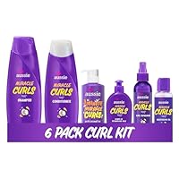 Miracle Curls: Shampoo, Conditioner, Deep Conditioner, Refresher Gel, Detangling Milk, Oil Treatment 6-Piece Set