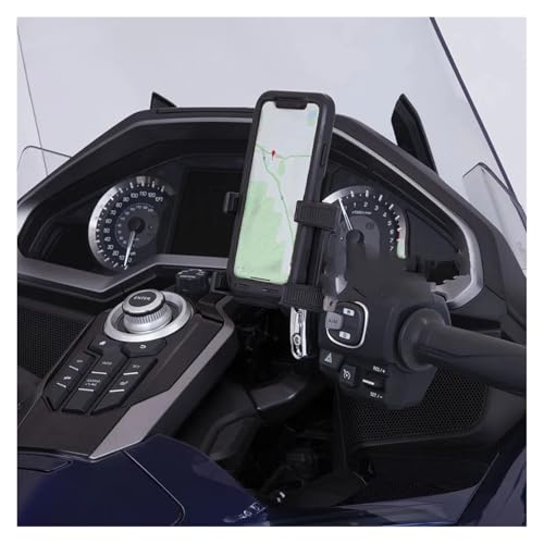 Plaque support navigation Goldwing GL1800 anti vibration droite - 5