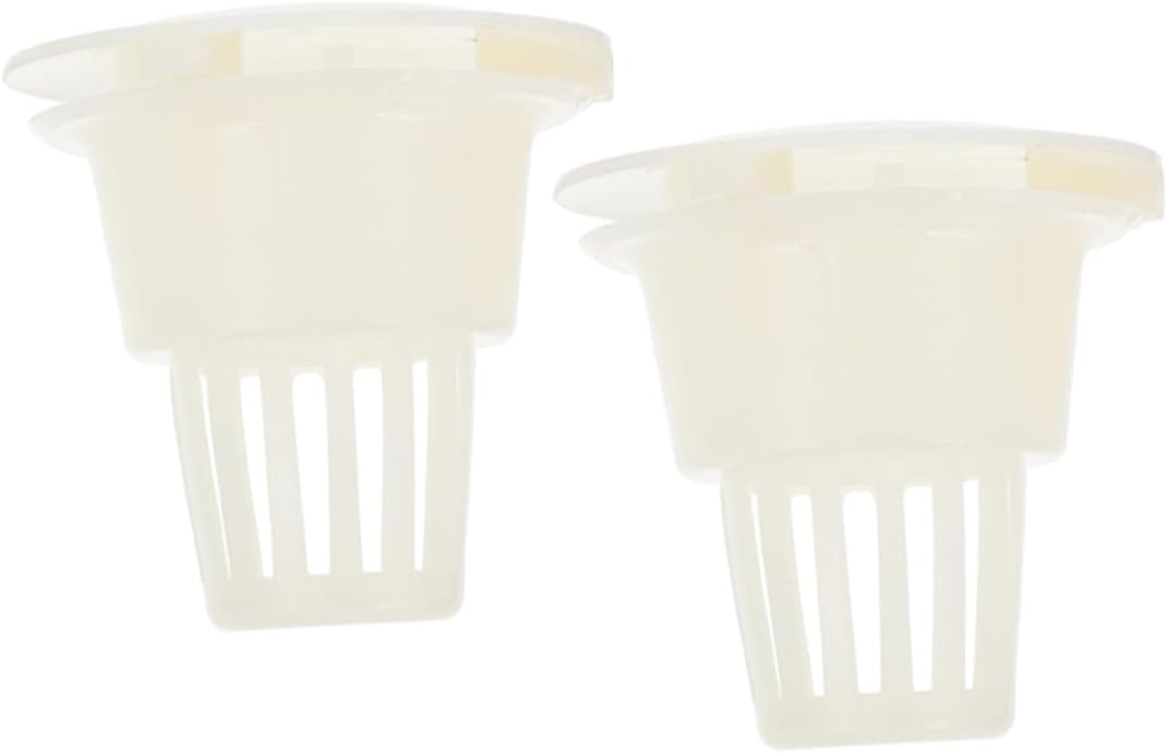 Beavorty 2Pcs Smooth Abs Spittoon Filter Filtration Tools for Chairs High Efficiency Cleanliness Convenient Single Use Spittoon Accessories for Clinics