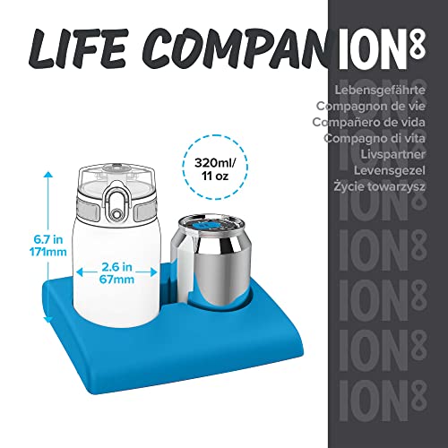 Ion8 Leak Proof Water Bottle, Vacuum Insulated, Frog Pond, 320Ml (11Oz) #TOP5
