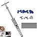 WHDZ Car Dent Puller, Auto Body Dent Removal Tools Kit Silde Hammer with 9 Pcs Glue Puller Tabs Glue Sticks Hail Damage Remaol Kit for Car Body Dent Repair