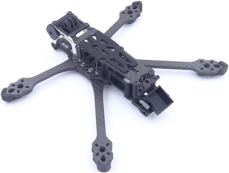 MK5 DC/X O3 225mm Carbon Fiber Structure FPV Frame Kit 5inch For RC Quadcopter Freestyle Drone DIY Parts(Mk5 DC O3 Blu)