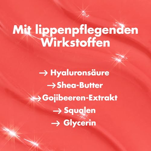 e.l.f. Squeeze Me Lip Balm, feuchtigkeitsspendender Lippenbalsam für einen Hauch von Farbe, mit Hyaluronsäure, Vegan & Tierversuchsfrei, Strawberry