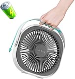 ventilation fan for room 【Mehrere Lademethoden】Das Standard Micro 5pin USB-Ladekabel kann zum Laden von Desktop-Lüftern über eine Power Bank, einen Adapter oder einen Computer verwendet werden