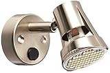 Gold Stars GW21500 Chrome RV Reading Light MR16 Base LED Bulb (12v Satin)