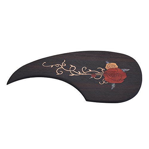Festnight Garde Pickguard guitare en bois Pick pour 40 41 guitares acoustiques en bois ébène avec motif de fleurs… - Les Beatles, Paul McCartney, John Lennon, RIngo Starr, George Harrison Festnight Garde Pickguard guitare en bois Pick pour 40 41 guitares acoustiques en bois ébène avec motif de fleurs… – Image 7
