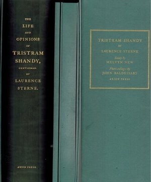 THE LIFE AND OPINIONS OF TRISTRAM SHANDY, GENTLEMAN- DELUXE LIMITED ARION PRESS EDITION ILLUSTRATED AND SIGNED BY JOHN BALDESSARI
