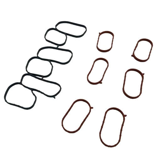 Image of Partsflow Intake Manifold Gasket For 2012 2013 2014 2015 2016 Hyundai Azera Santa Fe 3.3L Replacement For IG197