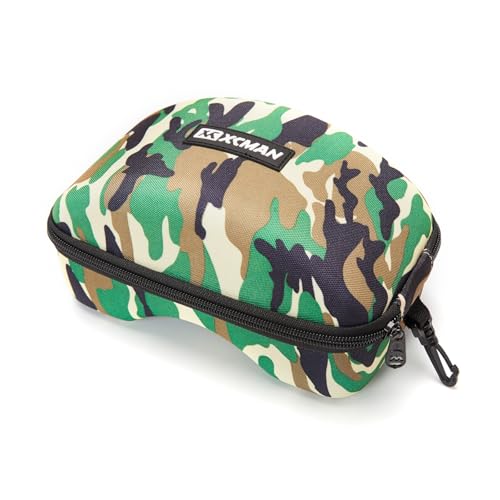 XCMAN Rigid EVA Ski Goggle Case Fit All Shapes and Size Ski Goggles