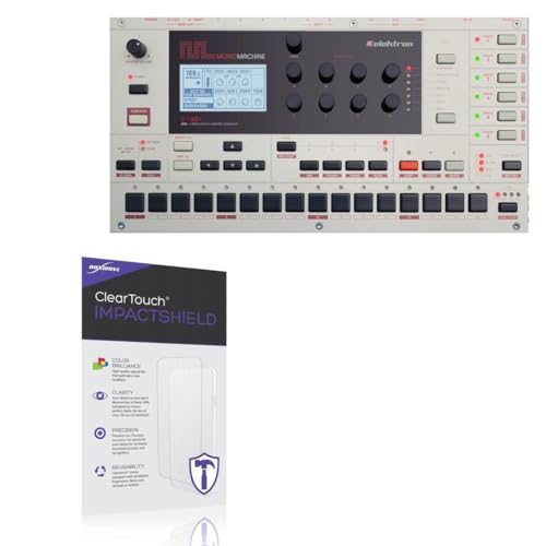 BoxWave Screen Protector Compatible With Elektron Monomachine - ClearTouch ImpactShield (2-Pack), Impenetrable Screen Protector Flexible Film