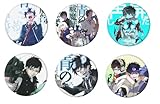 GO2COSY Set of 6 Anime Blue Exorcist Button Pins Badges Lapel Pin Brooch Pins Badges