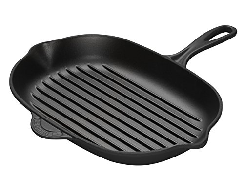 Preisvergleich Produktbild LE CREUSET Pfanne, Gusseisen, Schwarz