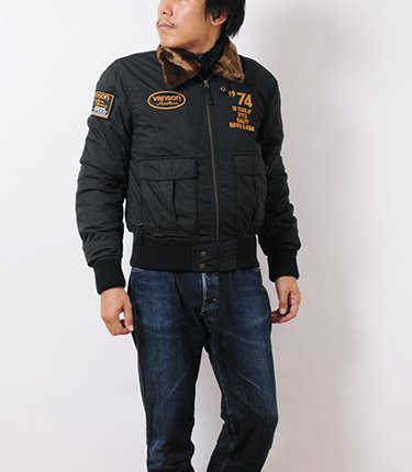 Vanson Leathers ジャケット VS15110W Vanson Gambler, Black Z150, size 42 – Thurston Bros Rough
