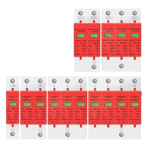 Parafoudre SPD DC 800V protégeant votre maison et vos panneaux solaires des orages