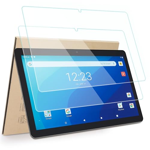 Hianjoo 2-Pack Screen Protector Compatible with Onn 10.1 Tablet/Onn 10.1 Kids Tablet/Onn Tablet Pro 10.1 (Gen3 2022), [HD Clarity] 9H Tempered Glass