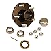 Rigid Hitch Trailer Hub Kit (BT-150-04-A) 5 Bolt on 4-1/2" Bolt Circle with 1 Inch I.D. Bearings