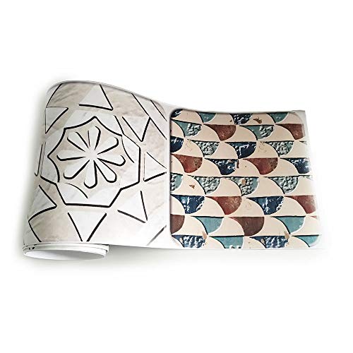 Autocollants De Carreaux De Sol En Vinyle, Stickers Muraux De Carreaux De Cuisine Et De Salle De Bain Imperméables Et Anti-éclaboussures workid-CZT005 Cover