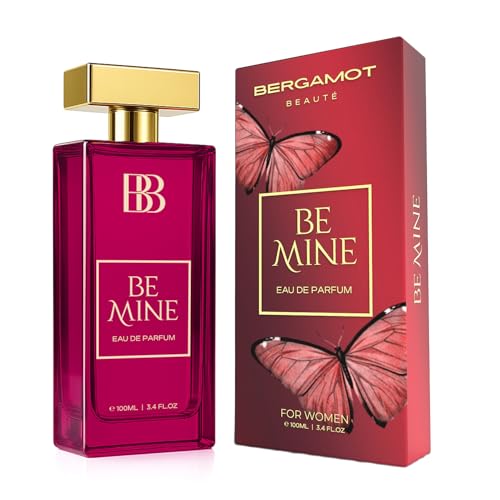 Bergamot Beaute Be Mine Perfume for Women|100ml Long Lasting Parfum Fragrances |Perfume For Woman| Bergamot, Lavender & Vanilla Notes| Bergamot Beaute Be Mine Perfume for Women|100ml Long Lasting Parfum Fragrances |Perfume For Woman| Bergamot, Lavender & Vanilla Notes|