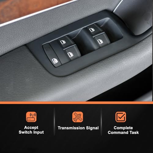 Elektrischer Fensterheberschalter Power Master Fensterschalter,Für Audi A3 A4 b6 b7 A6 c6 Q7,4F0959851 4F0959851A 4F0959851C 4F0959851G