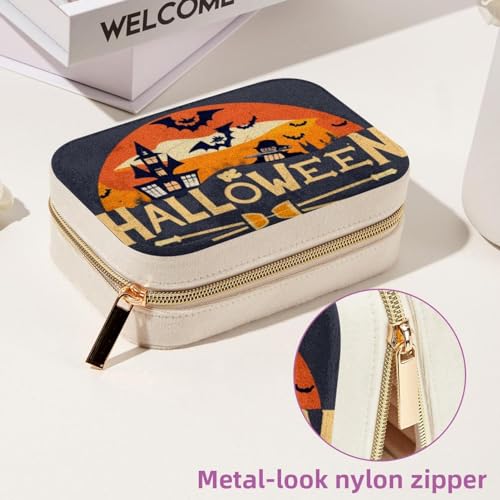 Boîte à bijoux de voyage pour colliers, le cadeau d'Halloween idéal - 7