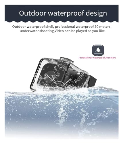 Cámara deportiva SQ28 1080p impermeable mini DV para coche con tarjeta de memoria de 64GB 3