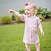 Toddler Terry Swim Cover Up Girls Swimsuit Coverup Zip Up Bathing Suit Wraps Hooded Bathrobe Baby Beach Essentials (Pink, 12-18 Months)