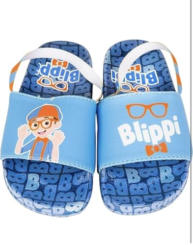 Ground Up Blippi Boys and Girls Toddler Sandals (us_footwear_size_system, toddler, numeric, medium, numeric_10)3