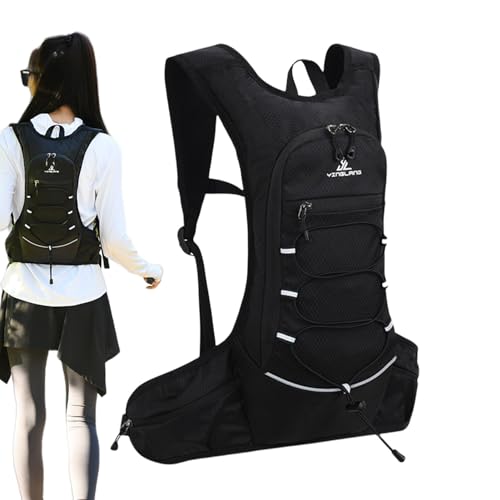 Samuliy Mochila de ciclismo, mochila de agua de gran capacidad, bolsa de organización de ciclismo para adolescentes y adultos, ajustable para correr, senderismo, caza