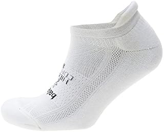 Balega Hidden Comfort No-Show Running Socks for Men and Women (1 Pair), White