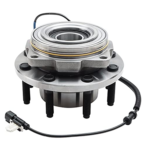 Detroit Axle - 4Wd Srw Front Wheel Bearing Hub Assembly Replacement For 2011-2016 Ford F-250 F-350 Super Duty - 2Pc Set #TOP12