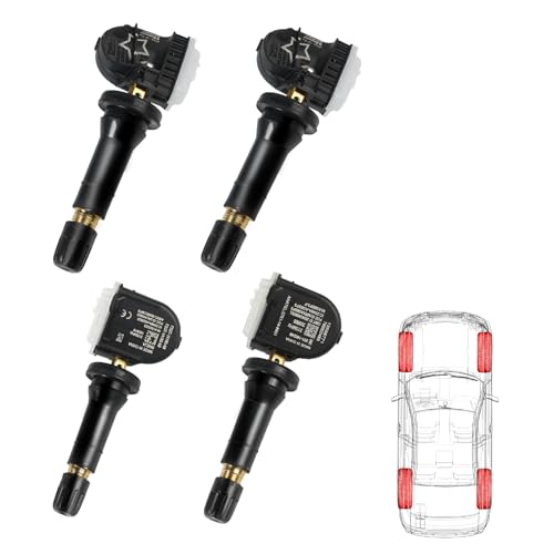 OTUAYAUTO 4PCS Tire Pressure Sensor - 315MHZ TPMS Sensor - Replacement for Chevy Cruze Silverado Suburban Tahoe Impala Malibu. Buick Enclave Lesabre. GMC, Cadillac, Fit 2006-2017 Vehicles 13598771
