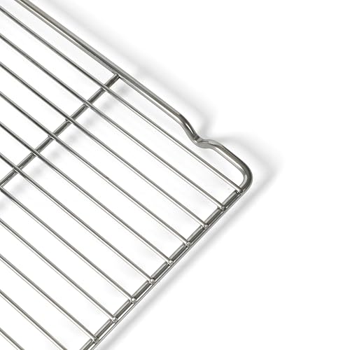 Calphalon Titan 16.5 x 11.5 Inch Cooling and Cooking Rack, Baking Rack, Carbon Steel Durable Oven Safe Wire Rack for Baking, Roasting, Air Circulation, and Cooling by Calphalon - Image 7