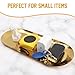 2PACK Gold Decorative Tray,Oval Stainless Steel Trays, Decorative Tray for Jewelry Dish Cosmetics Organizer Bathroom Clutter Serving Platter