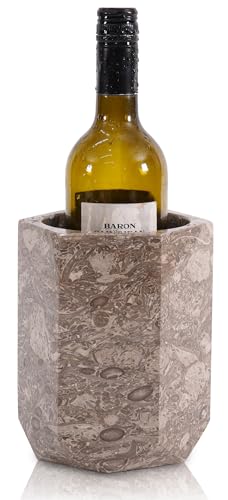 Radicaln Marble Wine Chiller Bucket for 750ml Wine & Champagne Bottles