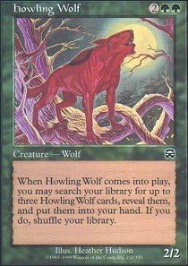 Magic The Gathering - Howling Wolf - Mercadian Masques