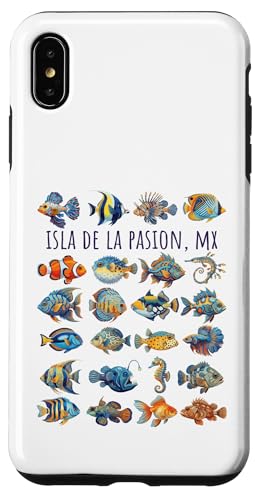 Isa de Pasion Cozumel�A���L�V�R�A�J���t���ȋ��̃f�U�C���B �X�}�z�P�[�X iPhone XS Max �p