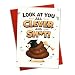 Funny Graduation Greeting Card, Humorous Gift for Graduates, Family, Friends, Parents, Teachers, Mentors, Classmates, Siblings, Coaches, Alumni, Extended Family, Relatives, Fellow Students Gra96