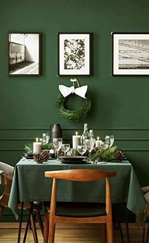 Image of Safiyya 118 inchx17.7 inch Olive Green Peel and Stick Wallpaper Solid Color Dark Green Contact Paper Temporary Self Adhesive Contact Paper Decorative Wallpaper Vinyl Rolls for Wall