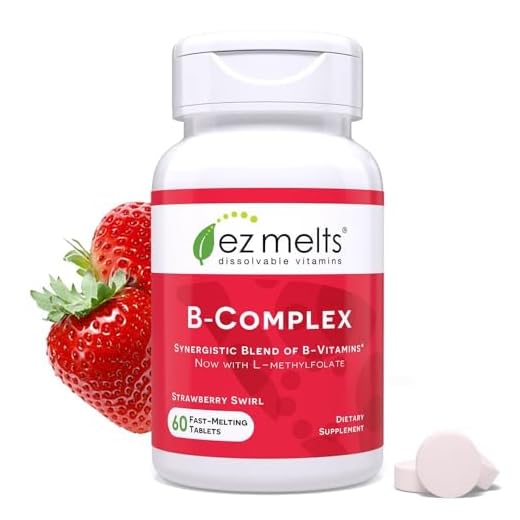 EZ Melts Dissolvable B-Complex Vitamins